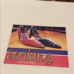 High heel “bowling shoes”